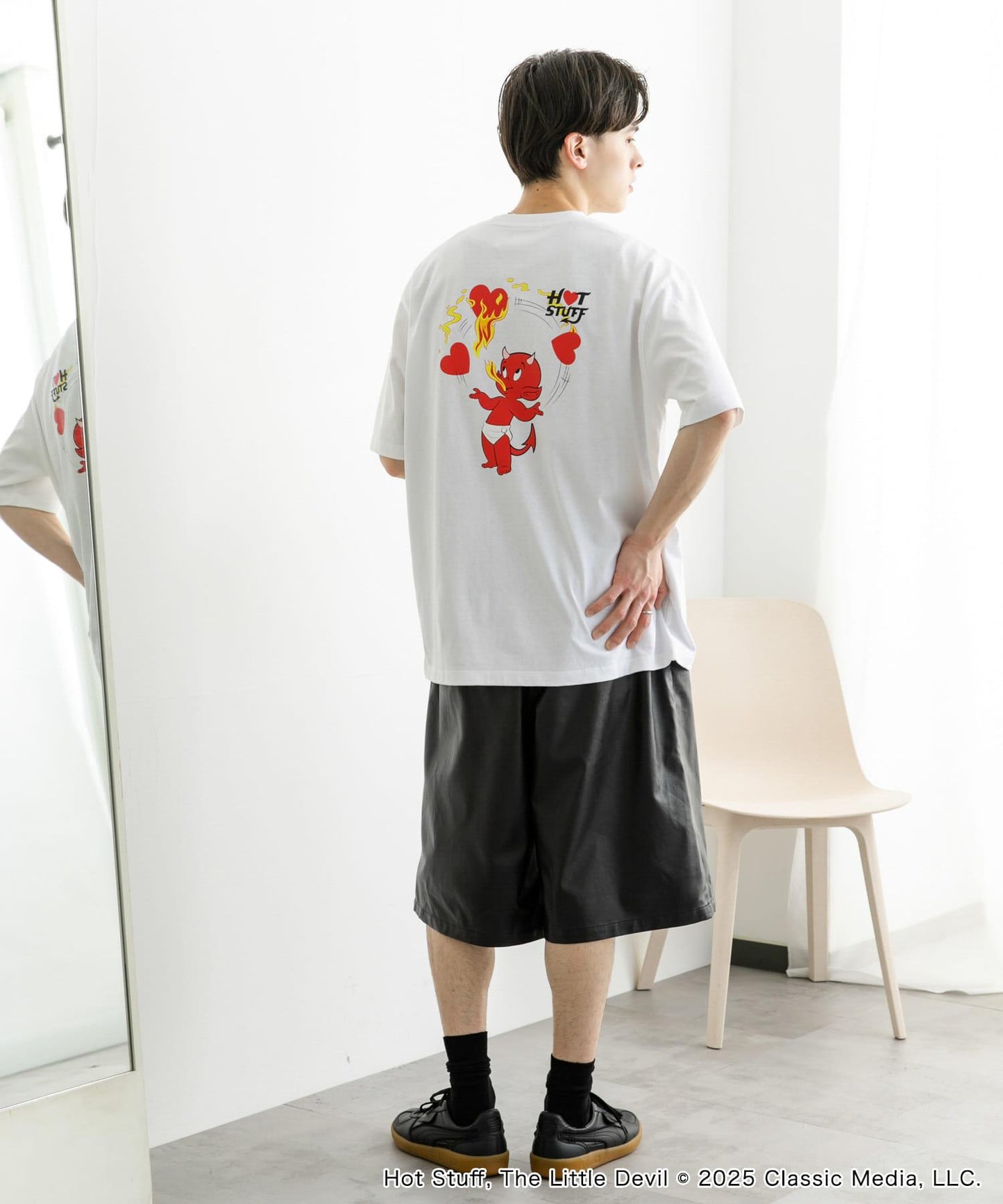 『聯名』HOT STUFF×SENSE OF PLACE 印花T恤 A
