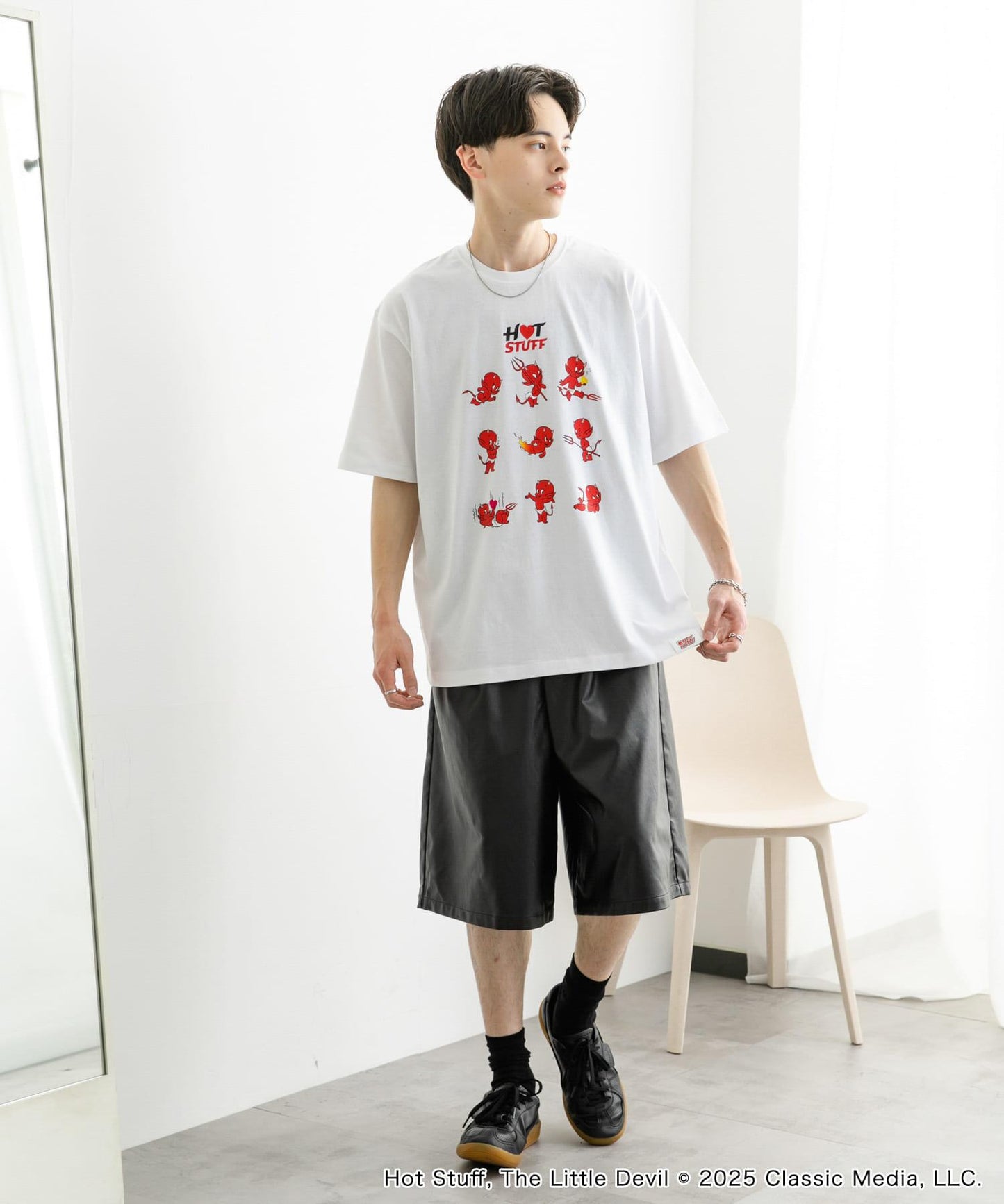 『聯名』HOT STUFF×SENSE OF PLACE 印花T恤 B