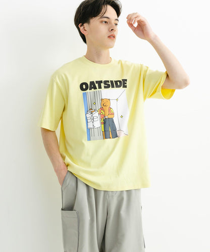 「特別訂製」OATSIDE×SENSE OF PLACE 圖案短袖T恤 B