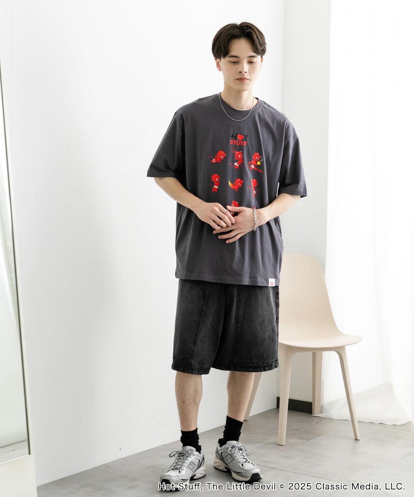 『聯名』HOT STUFF×SENSE OF PLACE 印花T恤 B