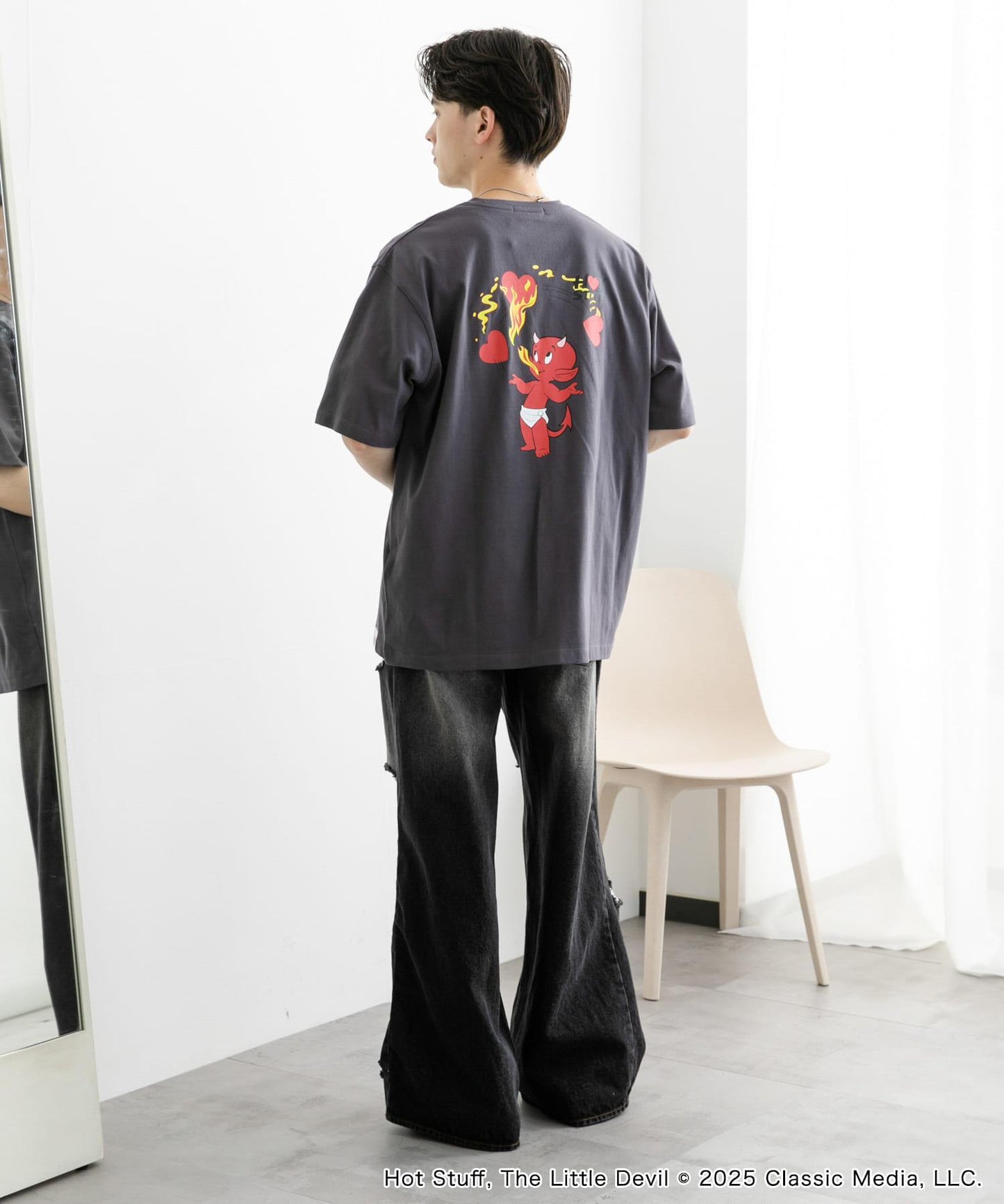 『聯名』HOT STUFF×SENSE OF PLACE 印花T恤 A