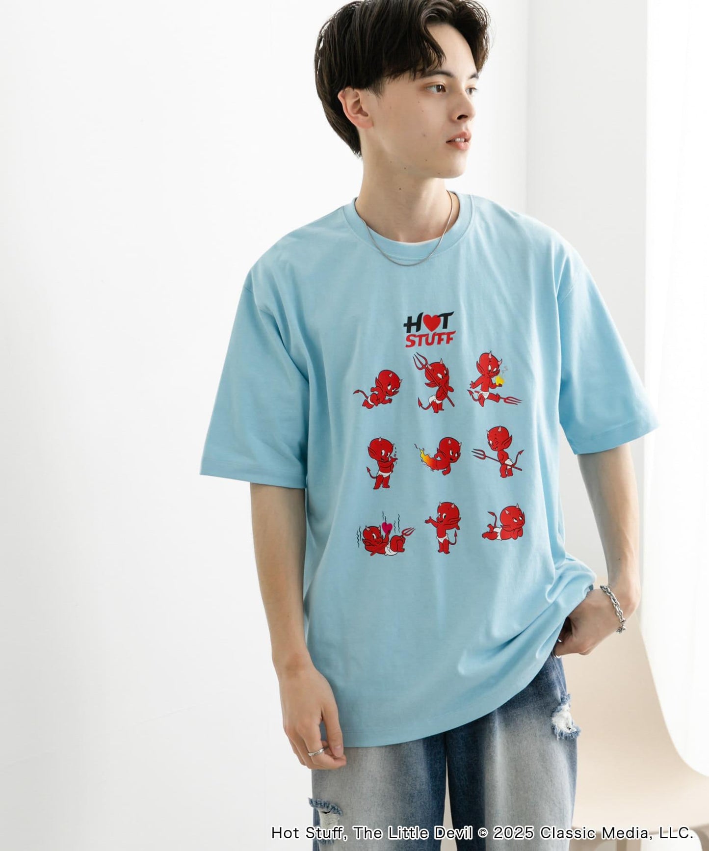 『聯名』HOT STUFF×SENSE OF PLACE 印花T恤 B