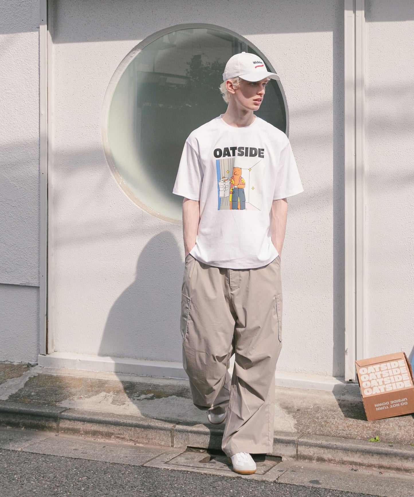 「特別訂製」OATSIDE×SENSE OF PLACE 圖案短袖T恤 B