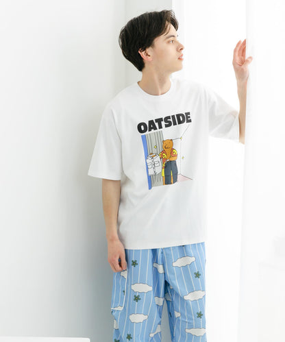 「特別訂製」OATSIDE×SENSE OF PLACE 圖案短袖T恤 B