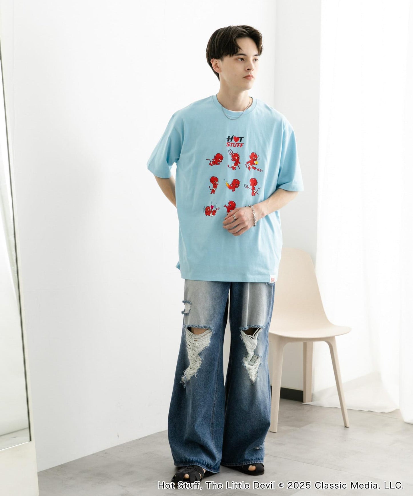 『聯名』HOT STUFF×SENSE OF PLACE 印花T恤 B