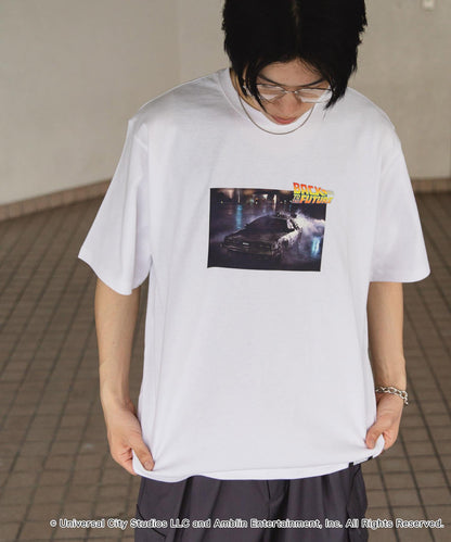 『聯名』SENSE OF PLACE×回到未來 圓領印花T恤 C