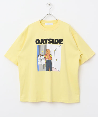 「特別訂製」OATSIDE×SENSE OF PLACE 圖案短袖T恤 B