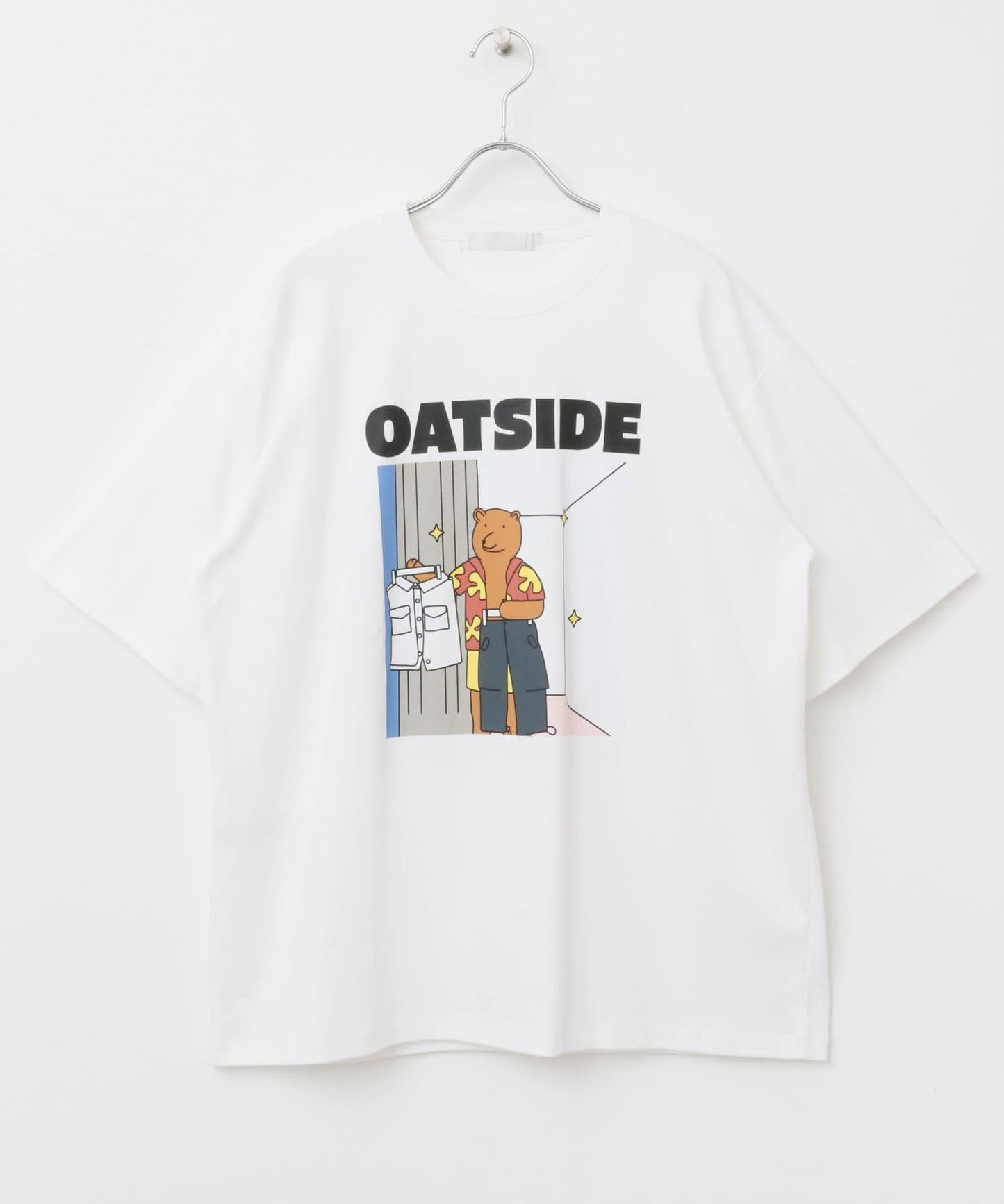 「特別訂製」OATSIDE×SENSE OF PLACE 圖案短袖T恤 B