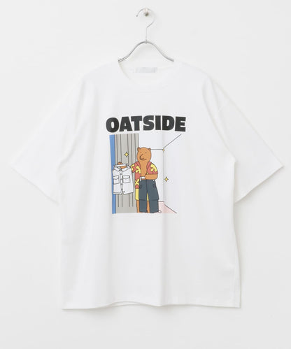 「特別訂製」OATSIDE×SENSE OF PLACE 圖案短袖T恤 B