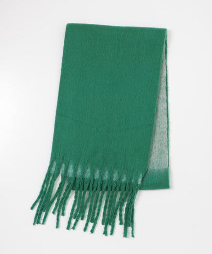 一部分色拼接條紋圍巾