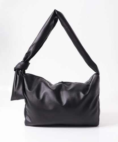 仿皮革加厚大號單肩包