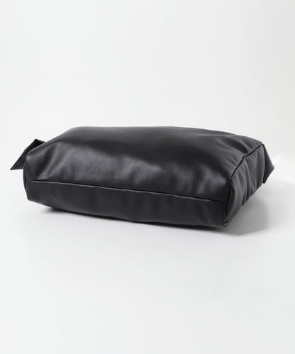 仿皮革加厚大號單肩包