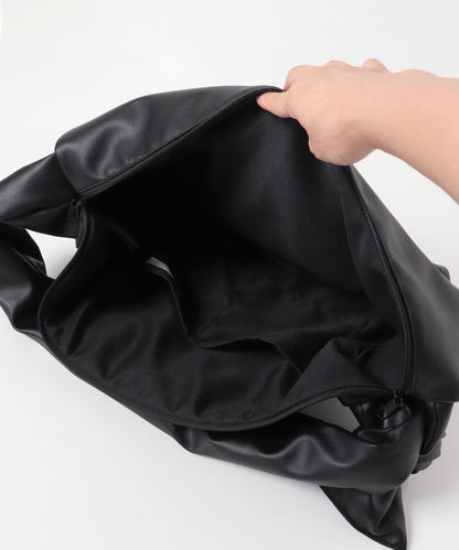 仿皮革加厚大號單肩包