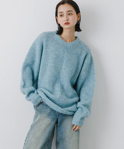 中性低密度彩色針織衫