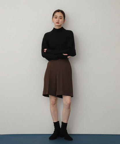 「除臭」方頭中縫彈力靴