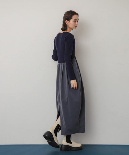 「除臭」側邊彈力厚底靴