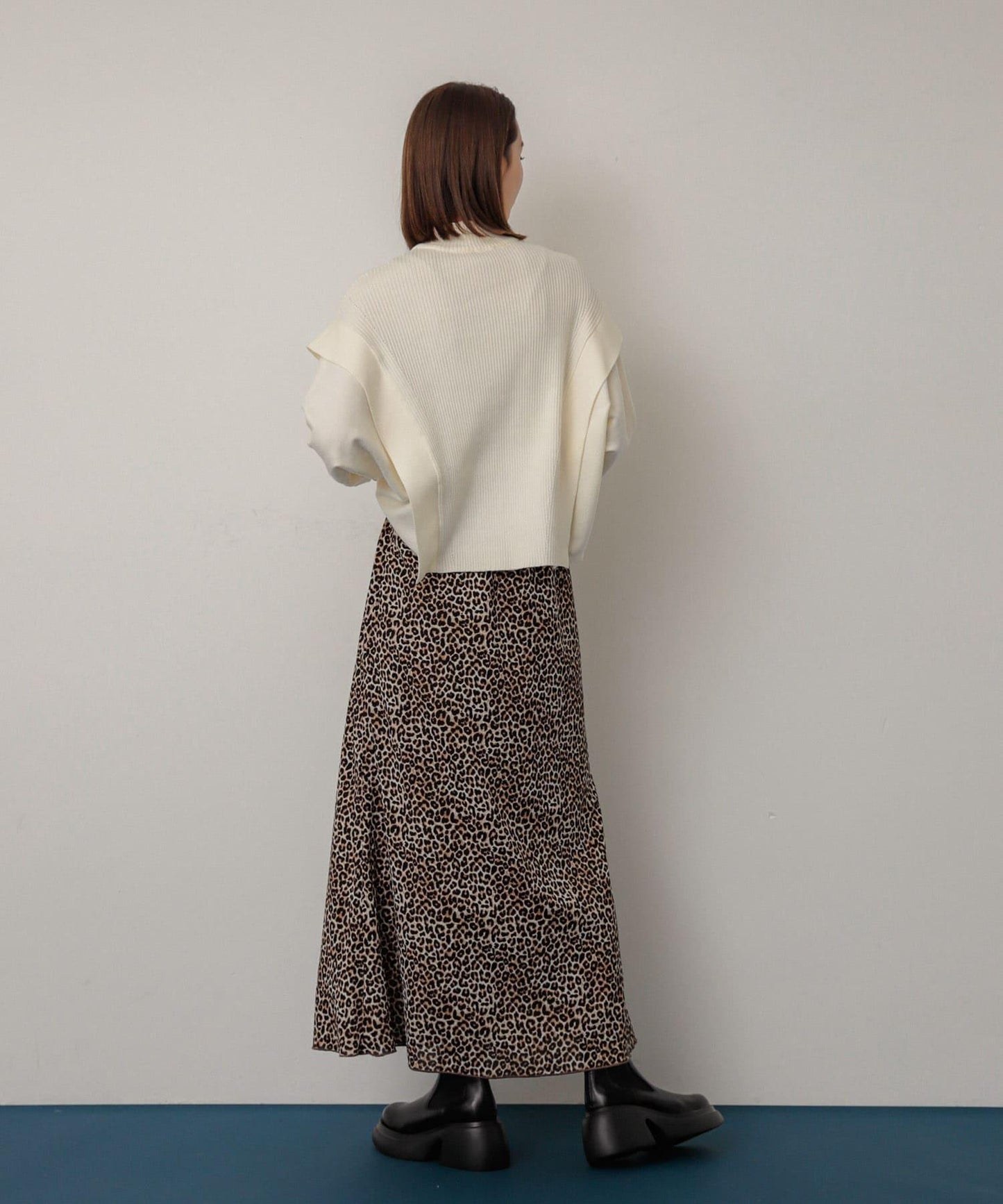 「除臭」側邊彈力厚底靴