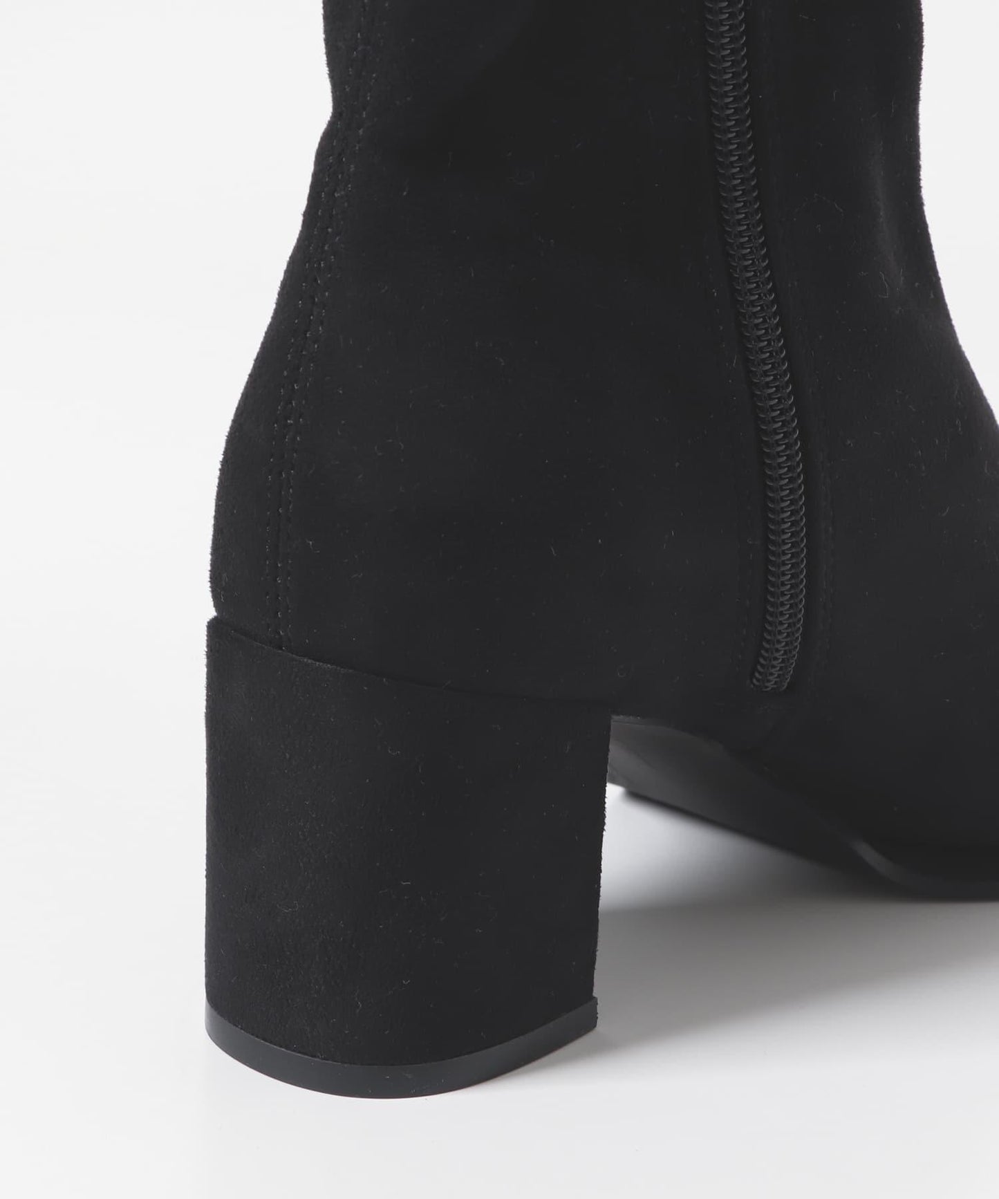 「除臭」方頭中縫彈力靴