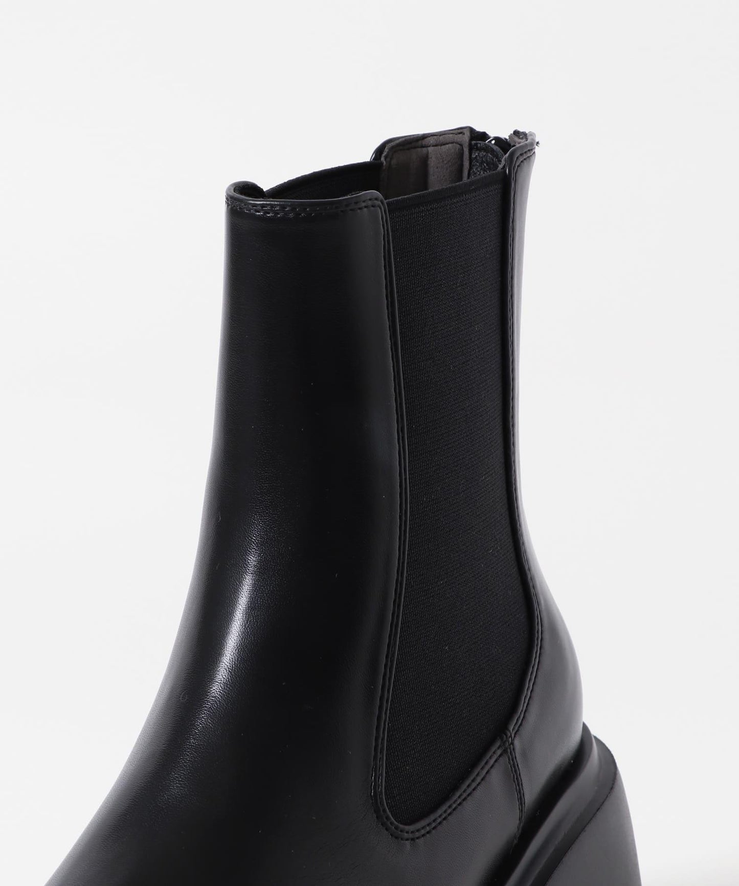 「除臭」側邊彈力厚底靴