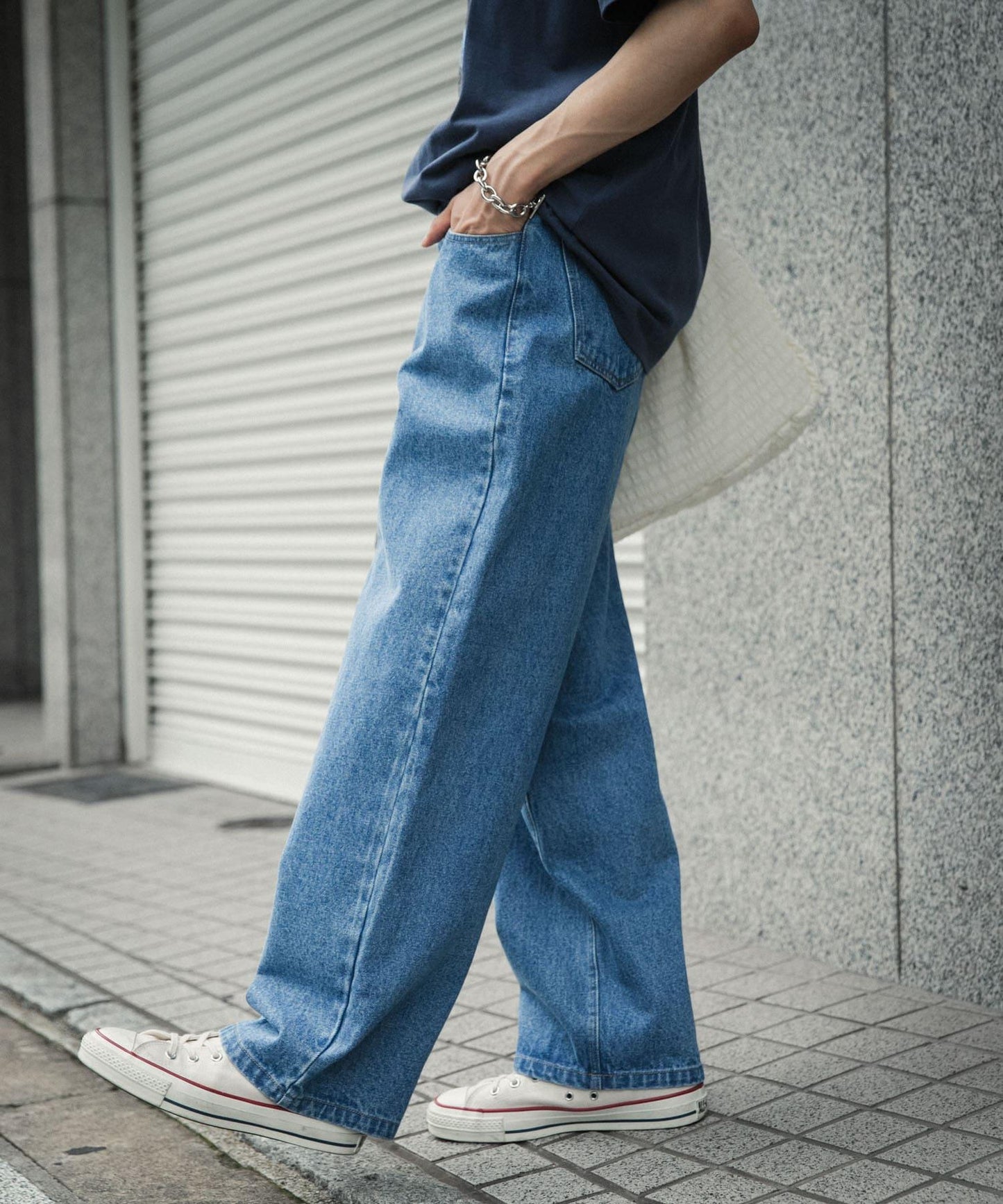直筒牛仔褲