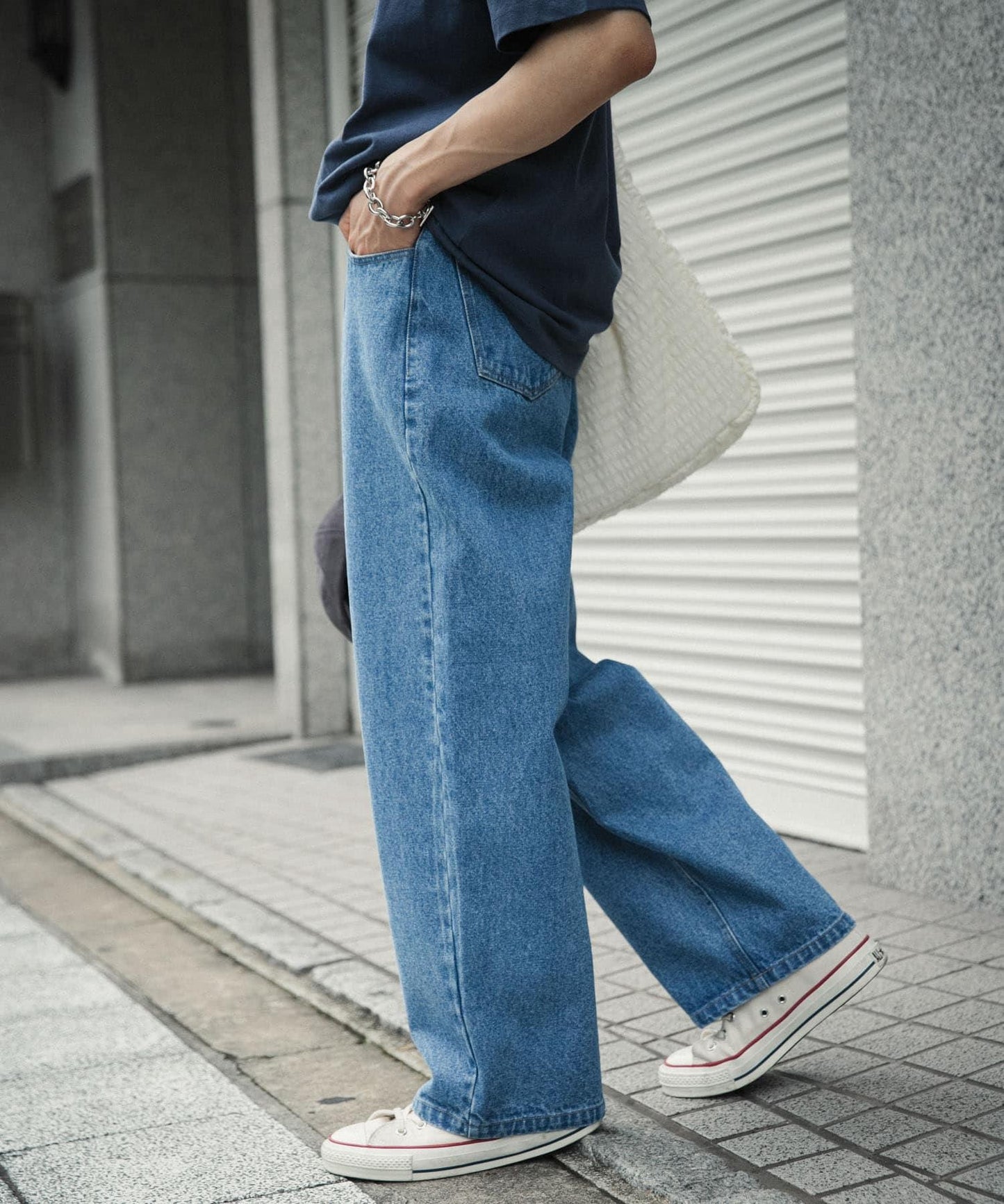 直筒牛仔褲