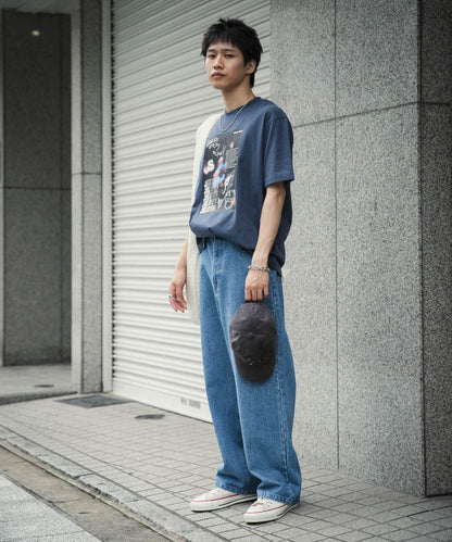 直筒牛仔褲
