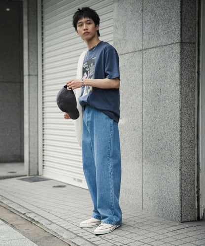 直筒牛仔褲