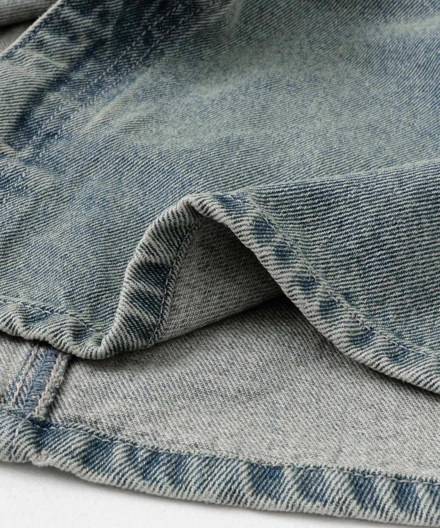 刺繡牛仔迷你裙