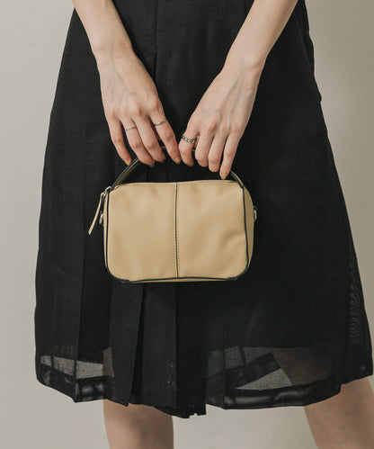 防汙2WAY中縫迷你單肩包