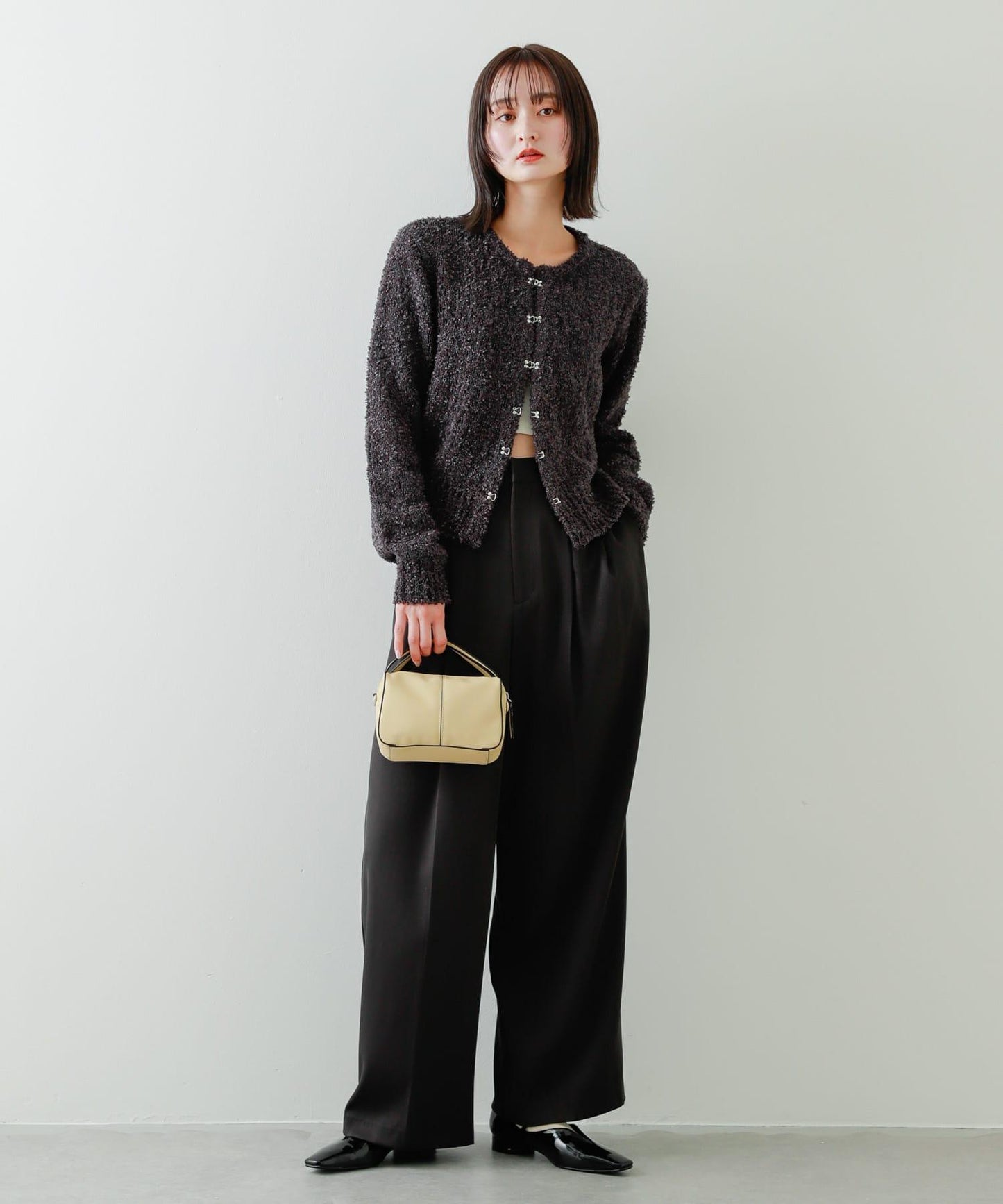 防汙2WAY中縫迷你單肩包