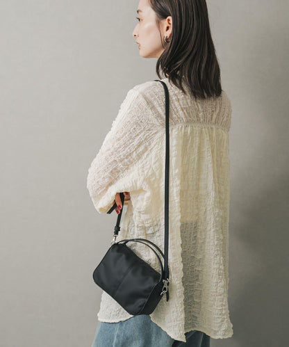 防汙2WAY中縫迷你單肩包