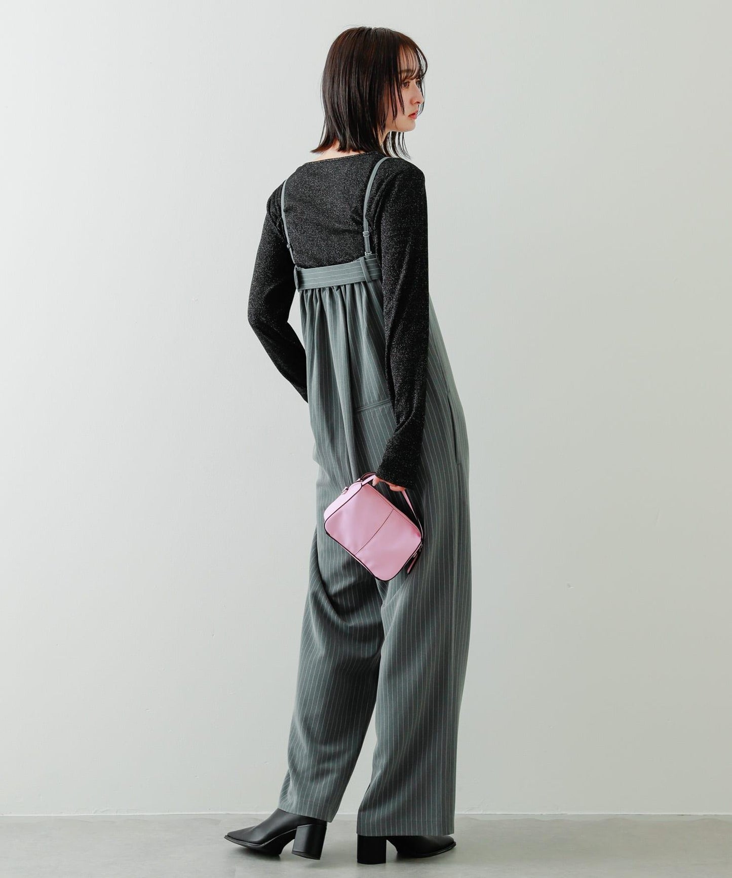 防汙2WAY中縫迷你單肩包