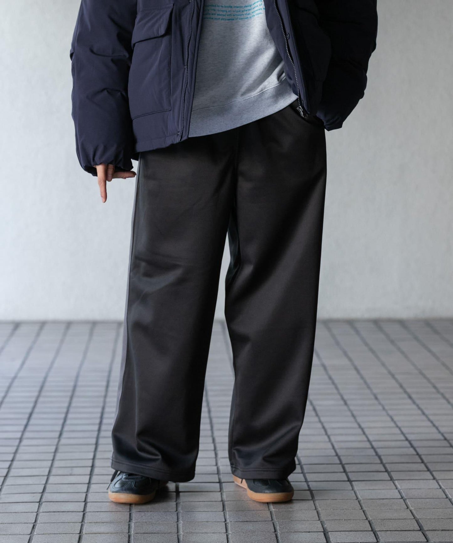 條紋運動長褲