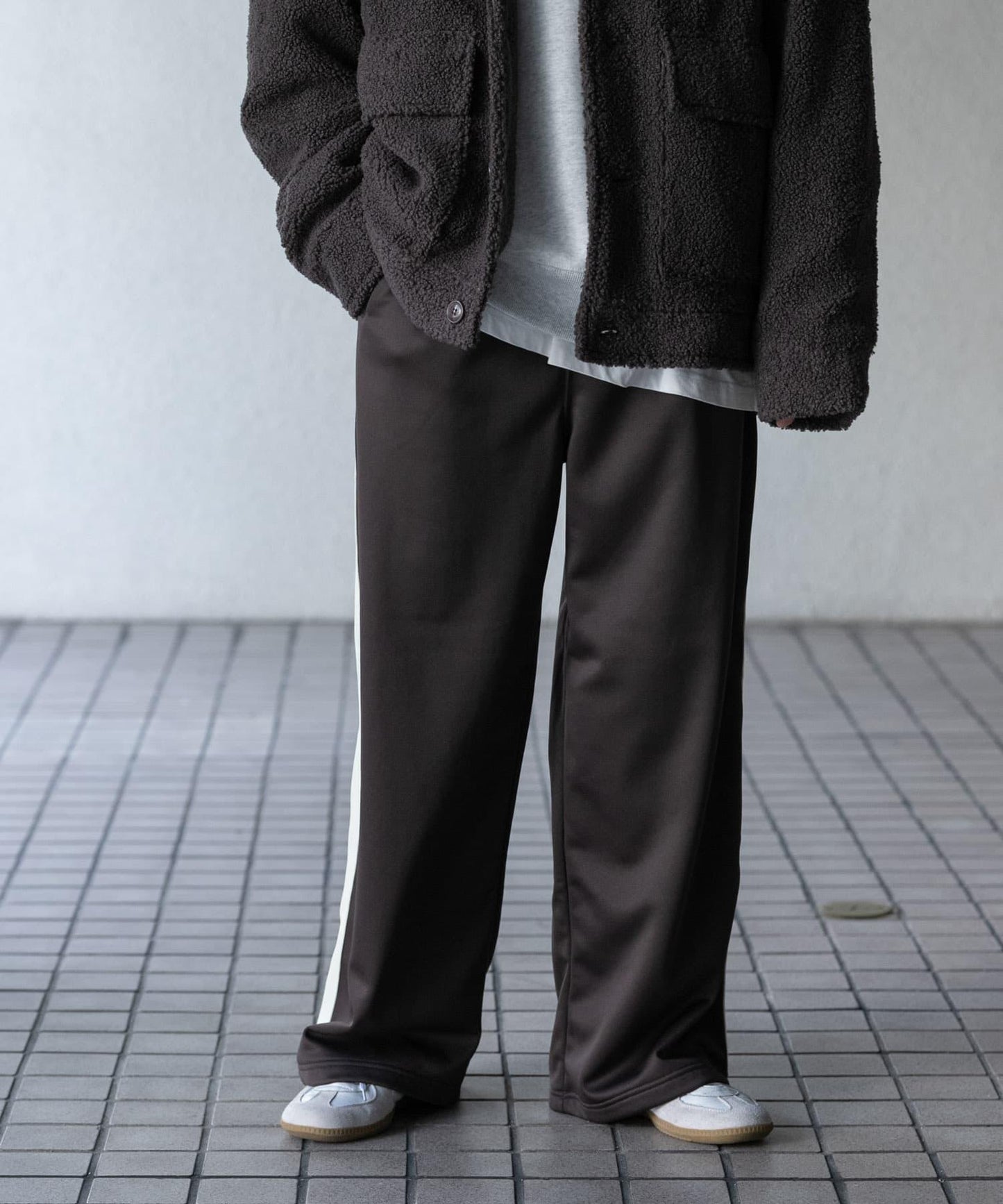 條紋運動長褲