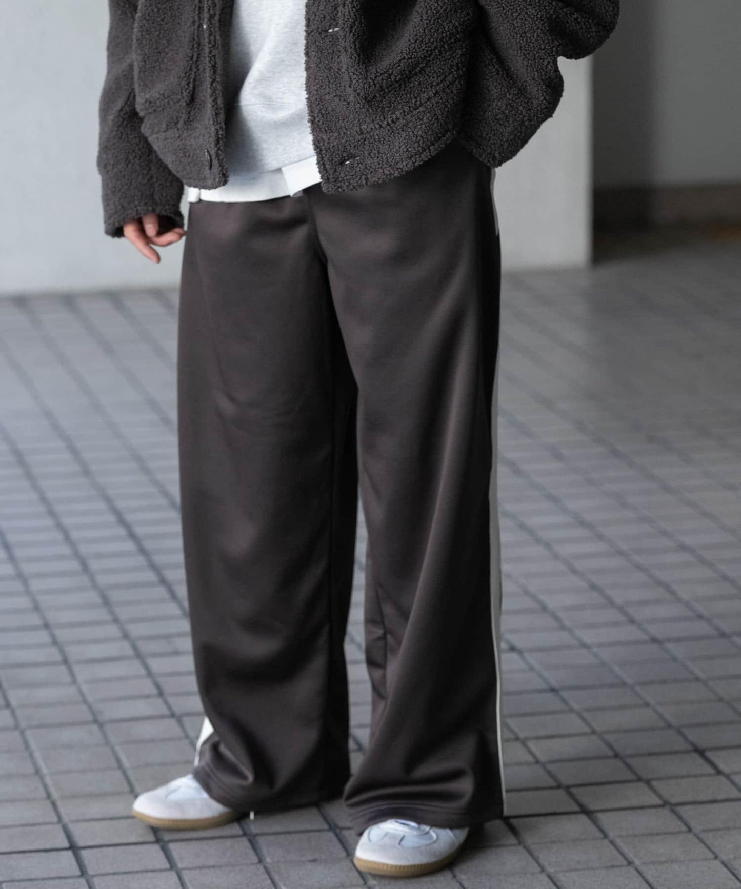條紋運動長褲