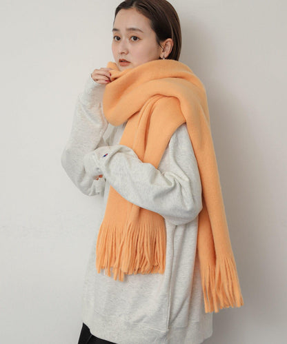 針織流蘇圍巾