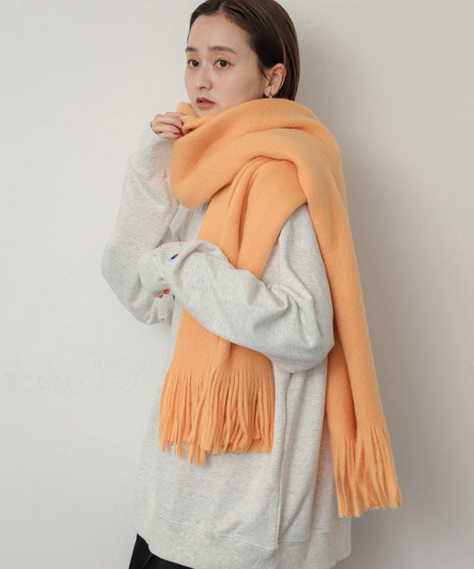 針織流蘇圍巾
