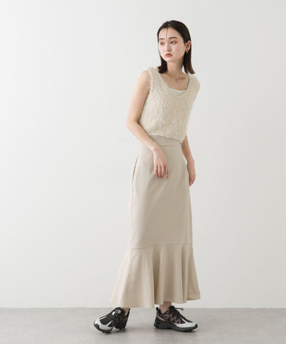 『/部分門店限定尺碼』彈力高腰美人魚裙
