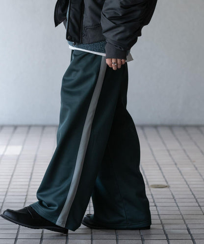 條紋運動長褲