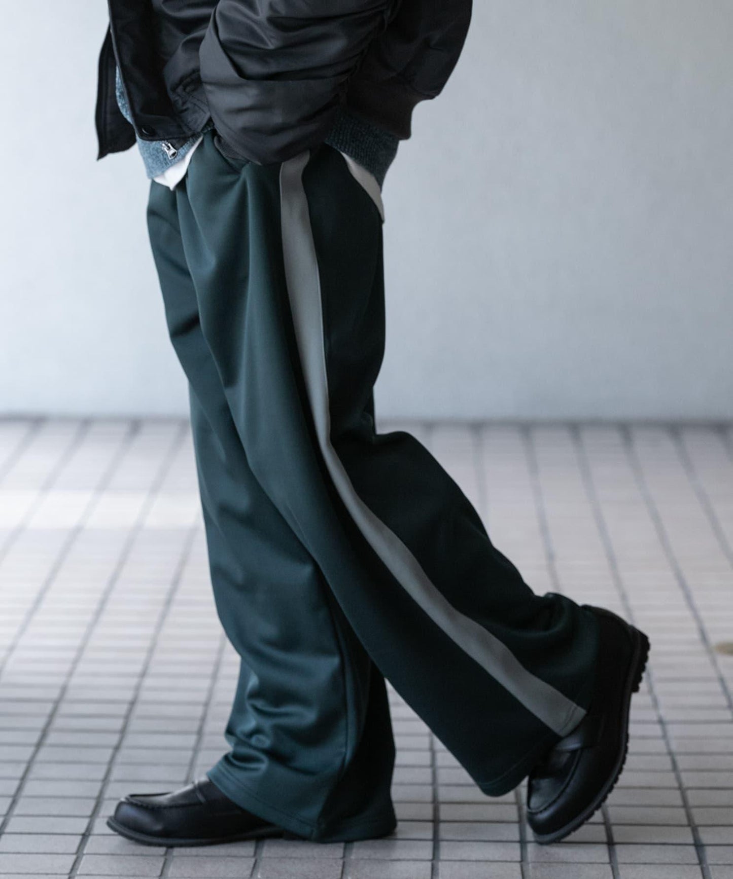 條紋運動長褲