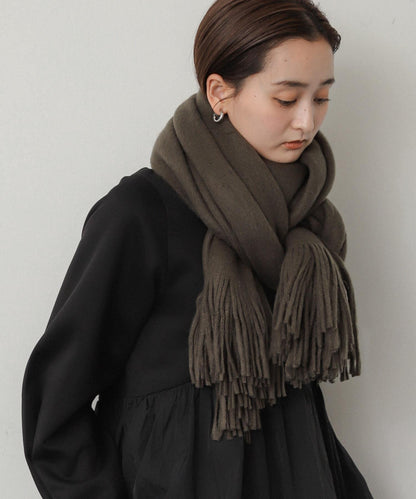 針織流蘇圍巾