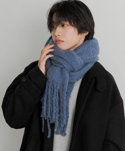 中性流蘇圍巾