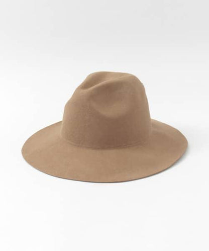 基礎款毛氈寬簷帽