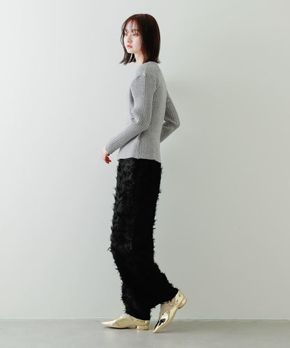 金屬質感尖頭鞋