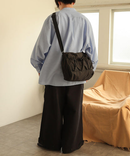 水洗工裝寬鬆長褲