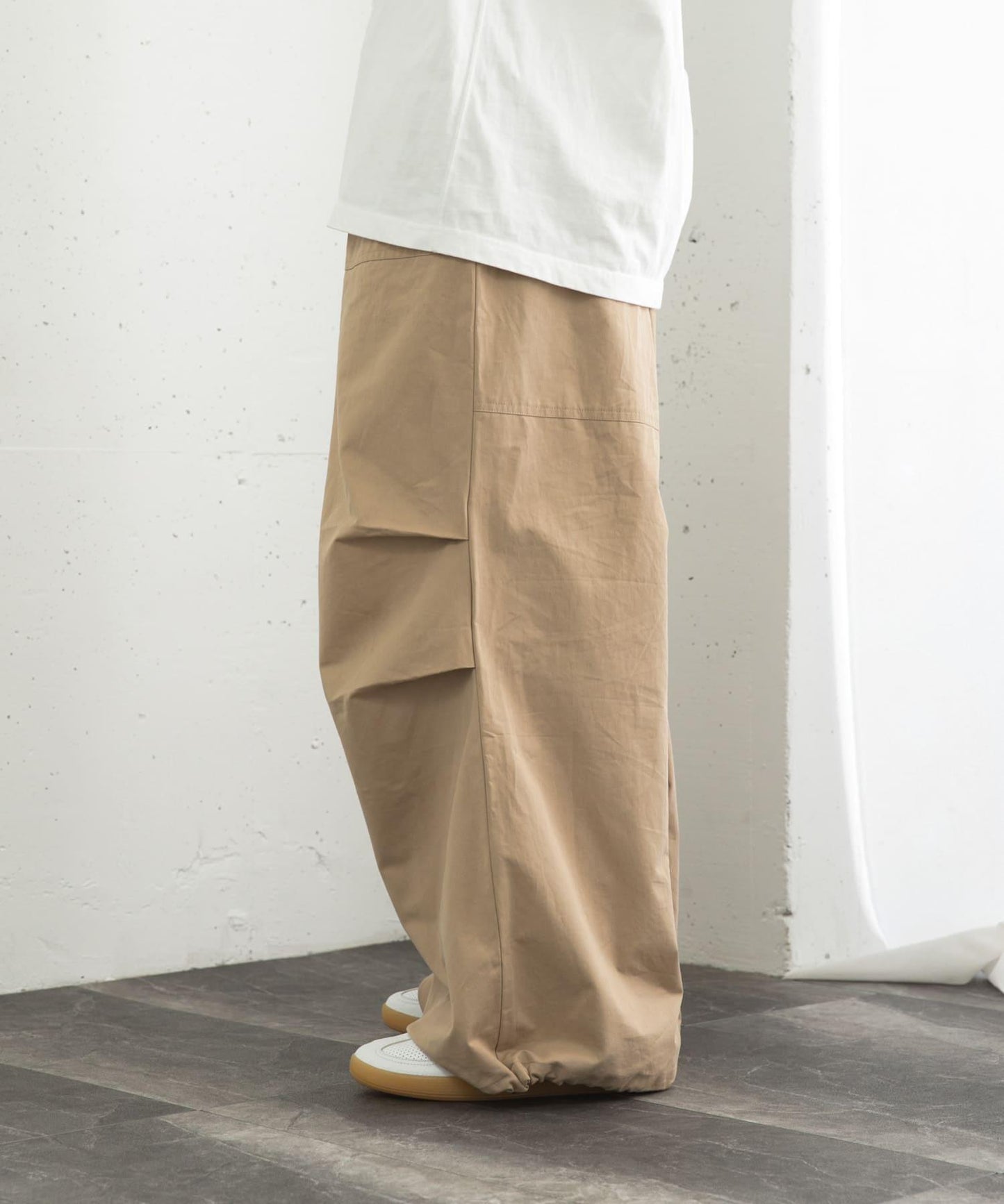 工裝寬鬆長褲