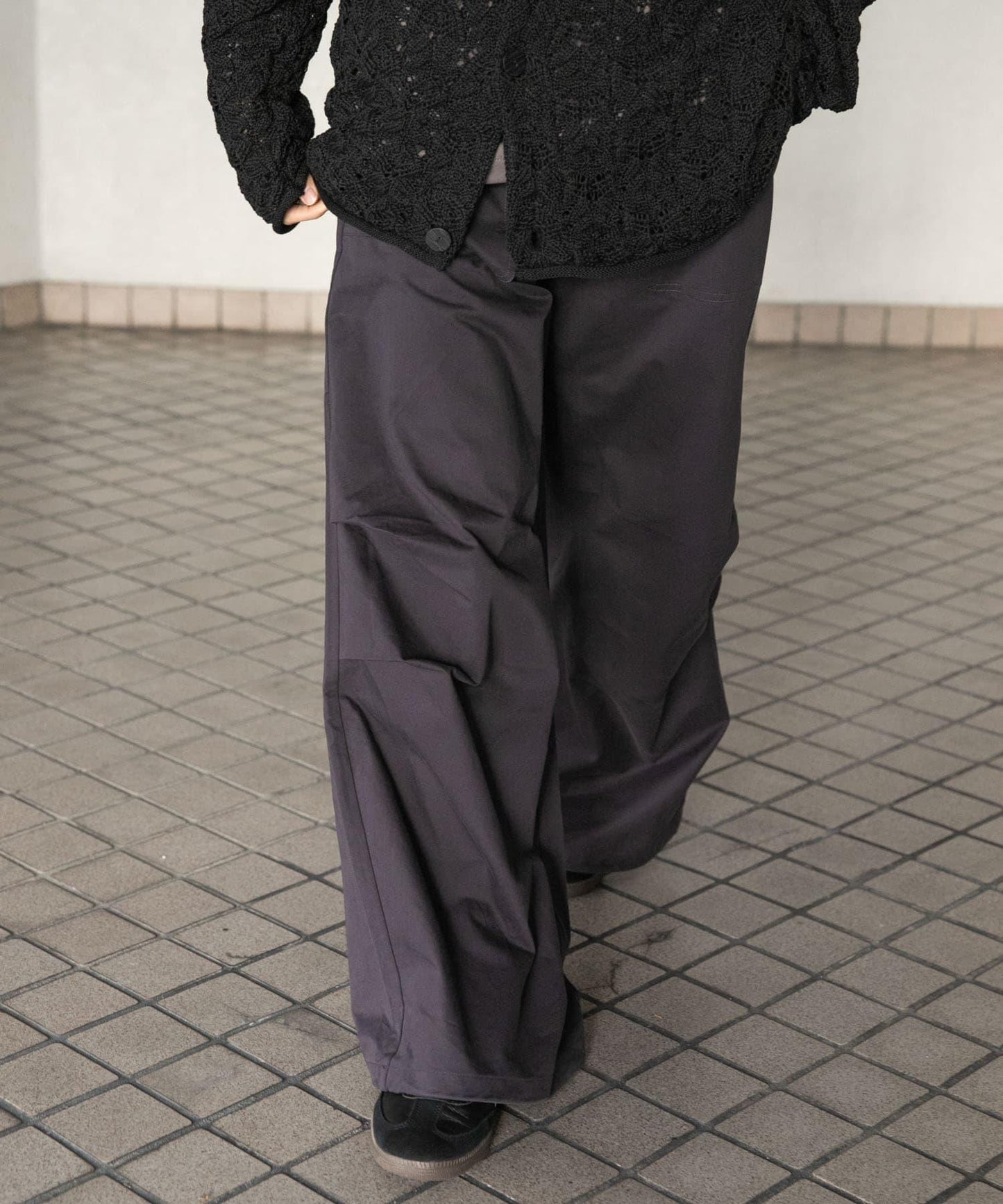 工裝寬鬆長褲