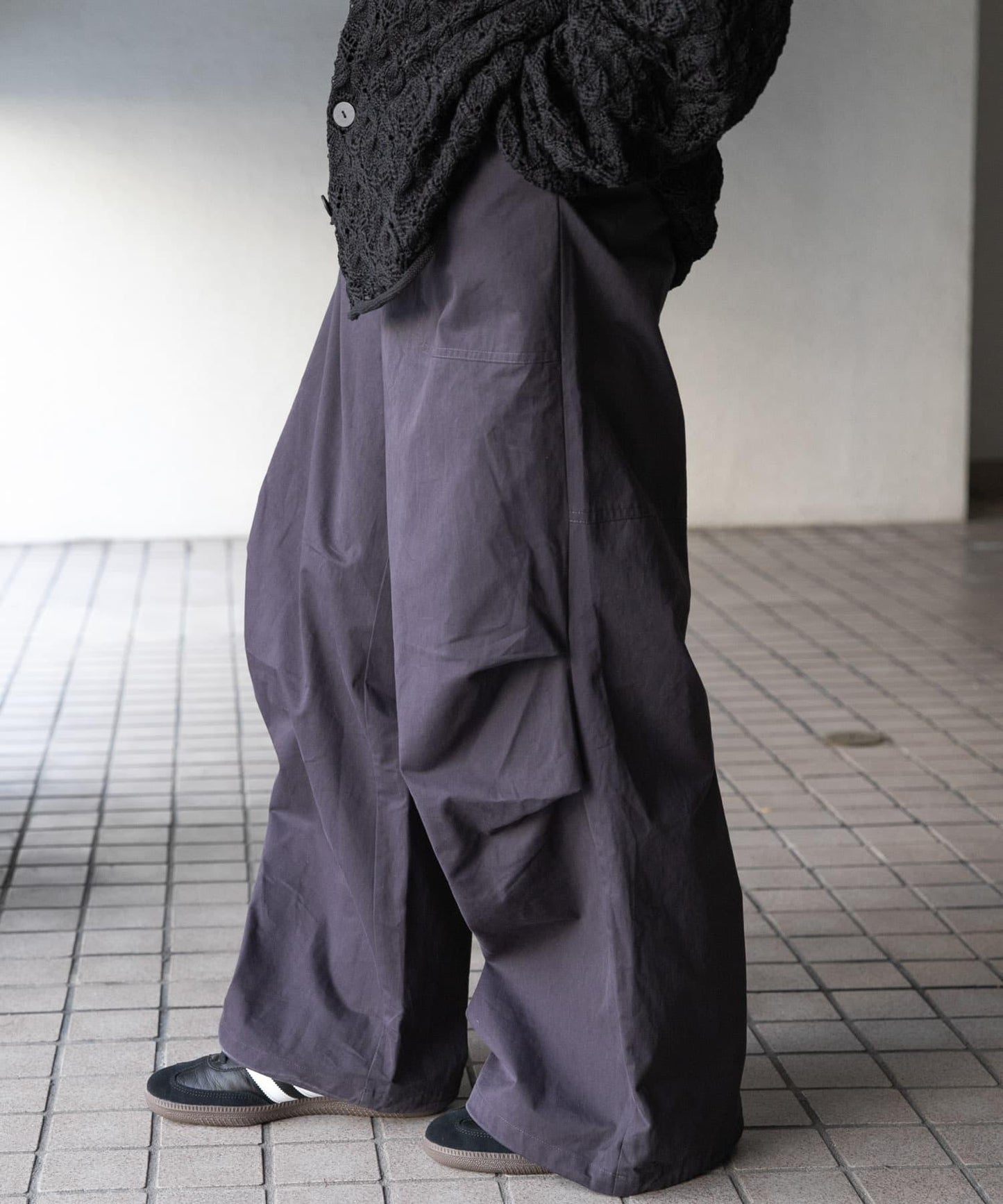 工裝寬鬆長褲