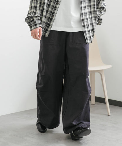 工裝寬鬆長褲
