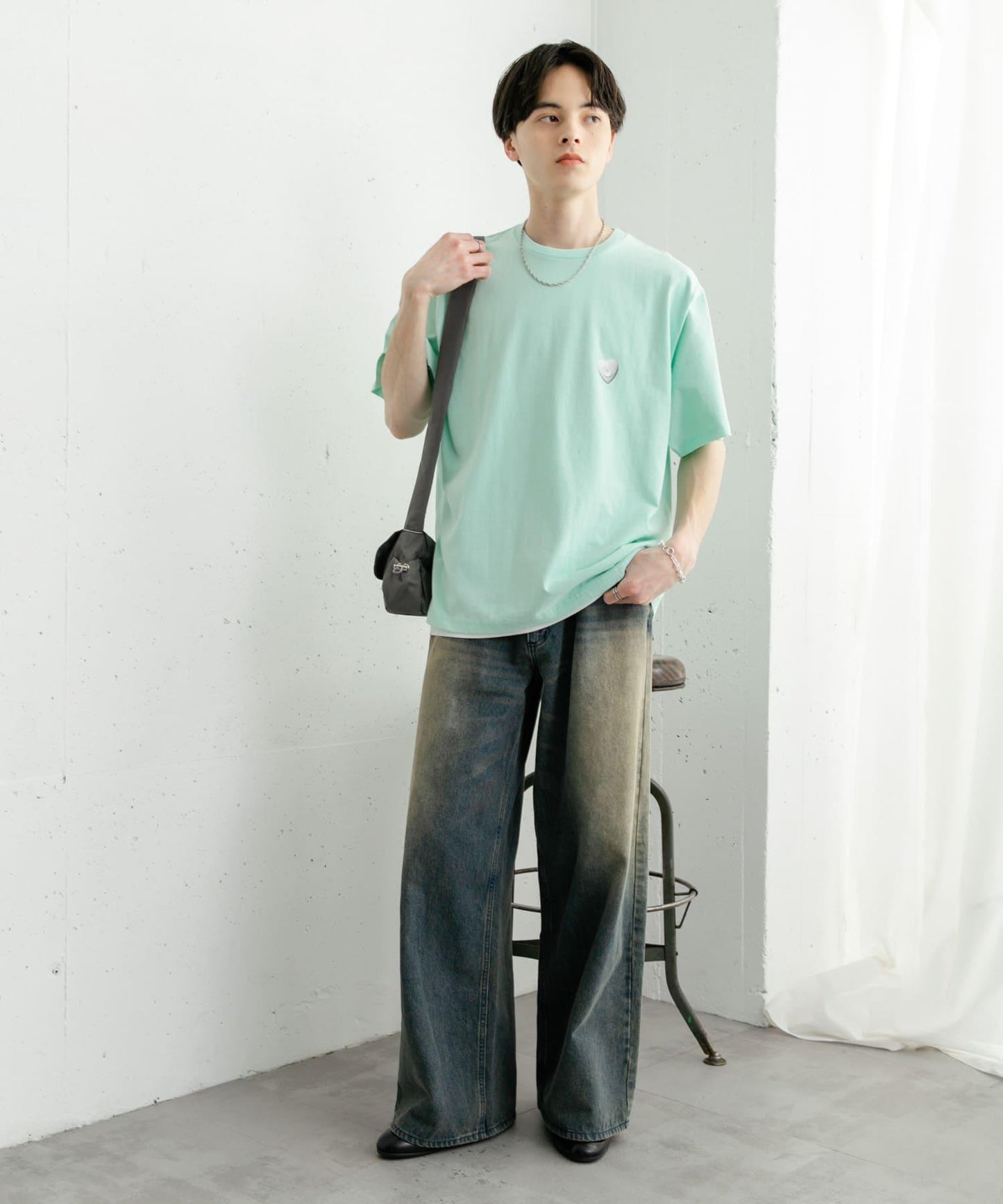 DEVICE 短袖印花T恤 B